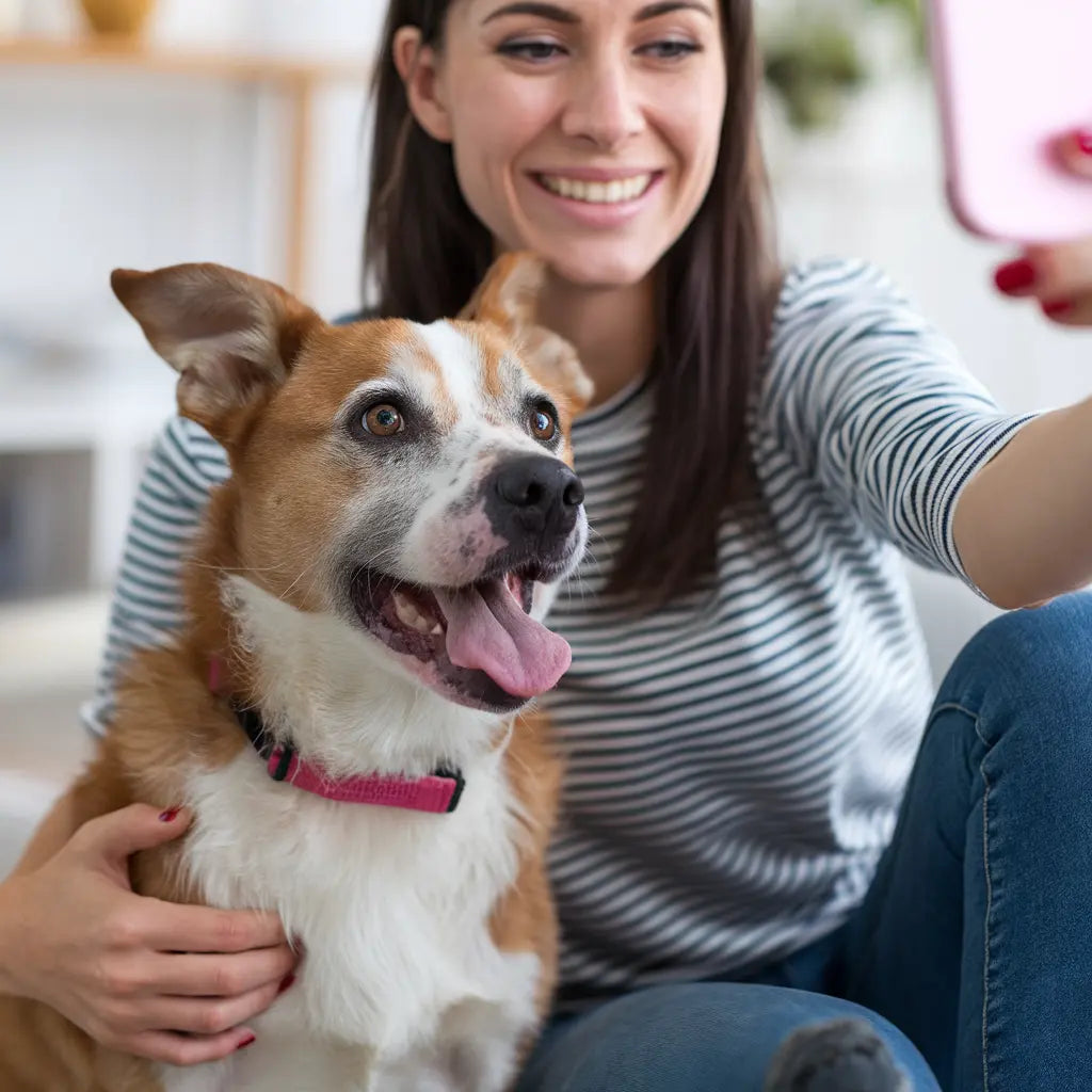 Comment utiliser un accessoire selfie pour chien